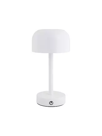 LEITMOTIV | LED Tischlampe JAMES Iron Shine White | 